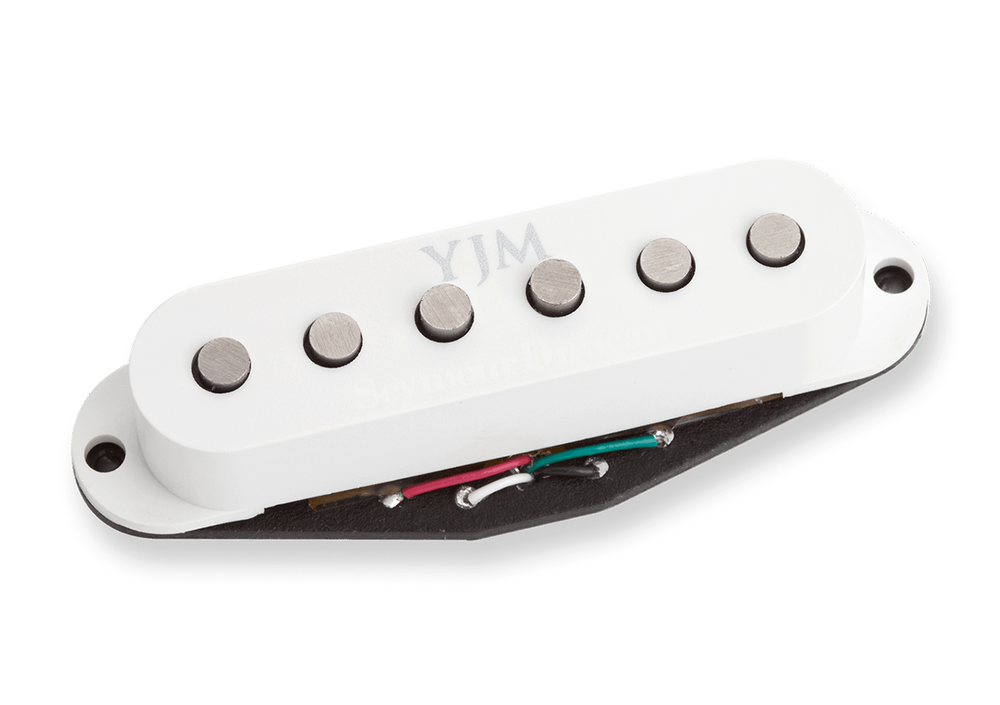 Seymour Duncan YJM Fury Stack Bridge White