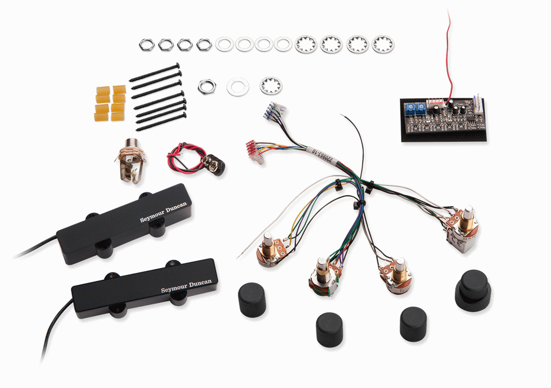 Seymour Duncan AJB 3ASB 4 5 string set w STC 3AS
