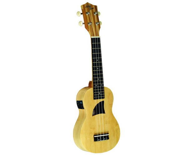 Eddy Finn Tenor Uke - Bamboo Electric 22TENC