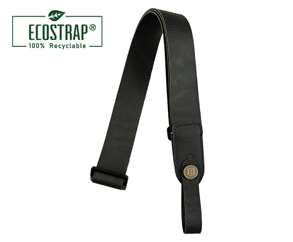 EcoStrap Ukulele Strap 100% Vegan UK-ECO 01 Black