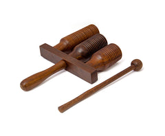 Guiro/Tone Block Triple-Rosewood