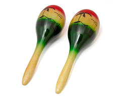 Maraca Set-Wooden-Tropical 80mm width