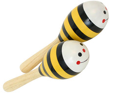Maracas-Wooden Bee L:210 D:61