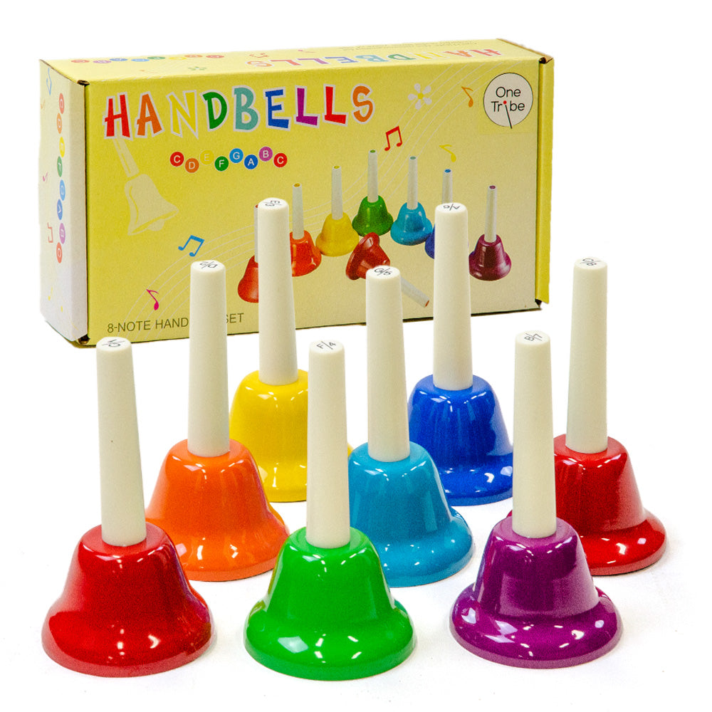 Handbells – 8 Note Diatonic C-C Coloured