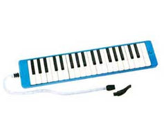 Melodion (37 Key) w/Blow Tube & Case