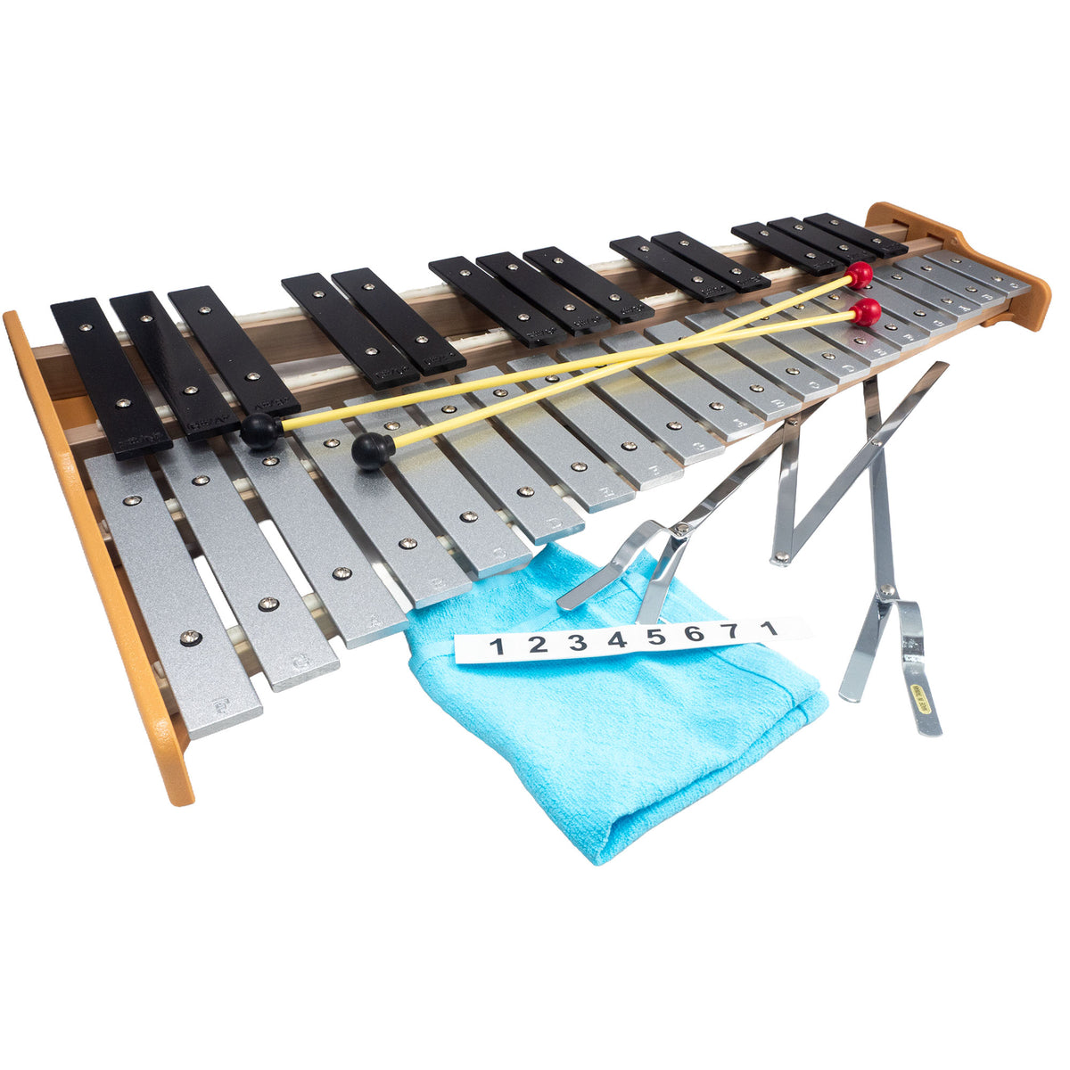 Glockenspiel-32 Note (F-C) Chrom