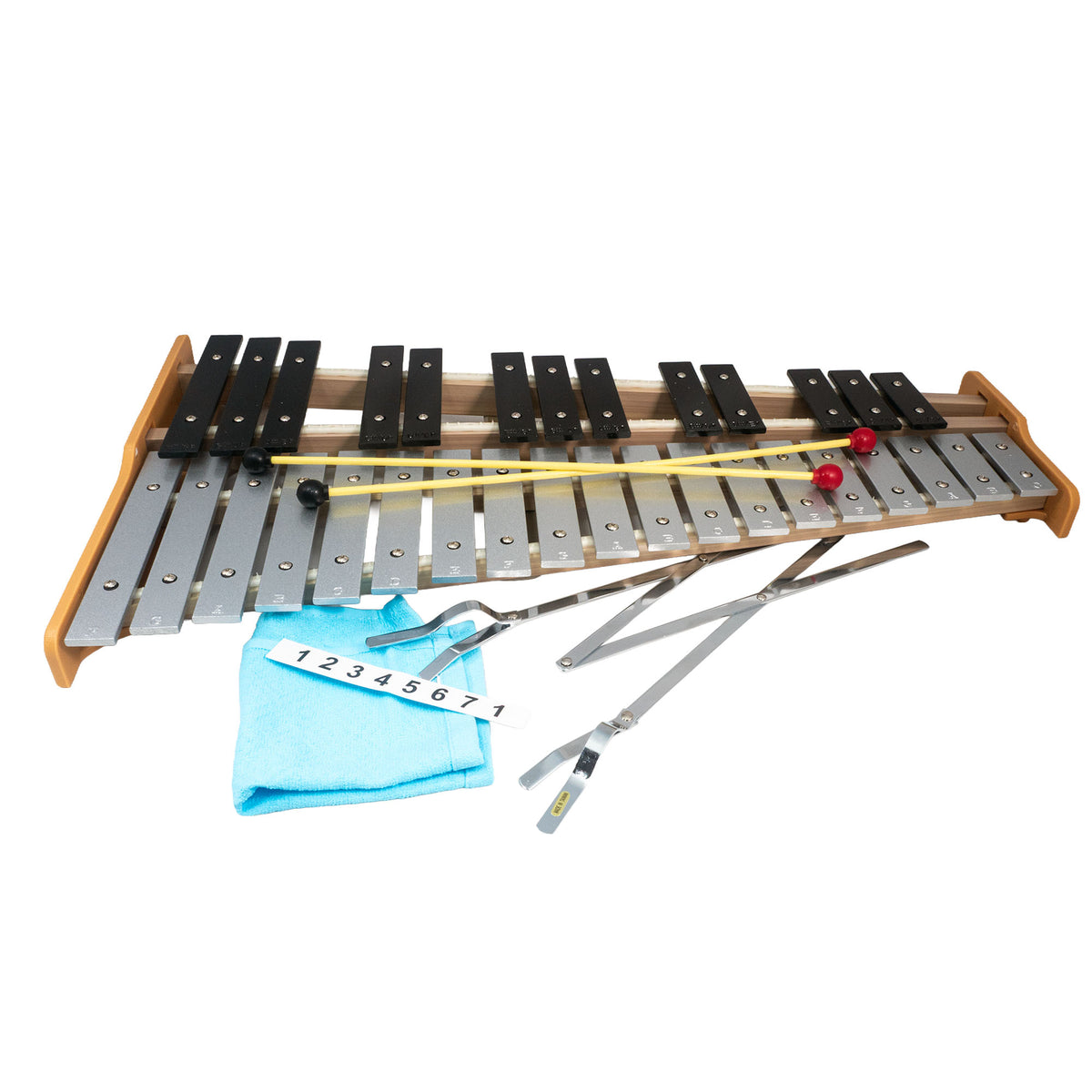 Glockenspiel-32 Note (F-C) Chrom