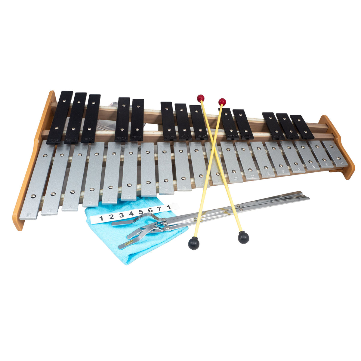 Glockenspiel-32 Note (F-C) Chrom