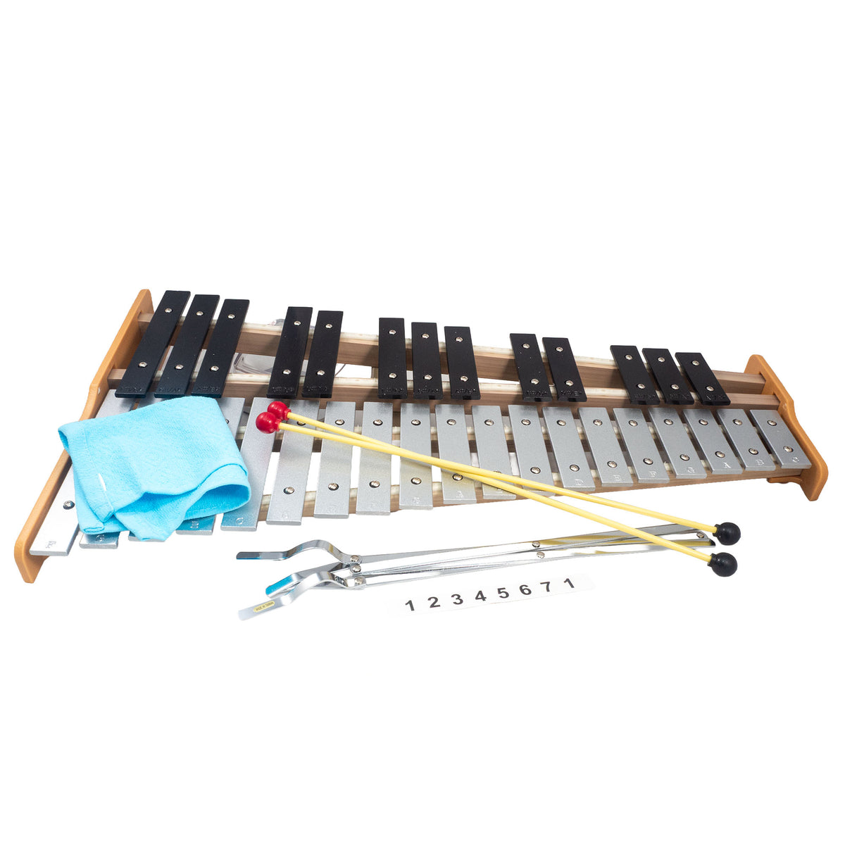 Glockenspiel-32 Note (F-C) Chrom