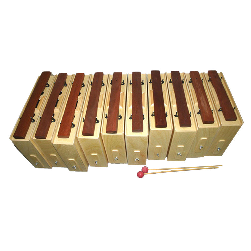 Chime Bar Set-Soprano 10 Wood Bars