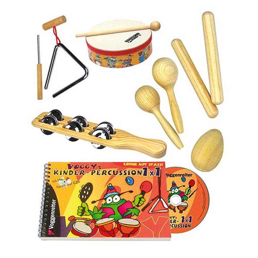 Voggys Book&CD&Backpack Set Percussion