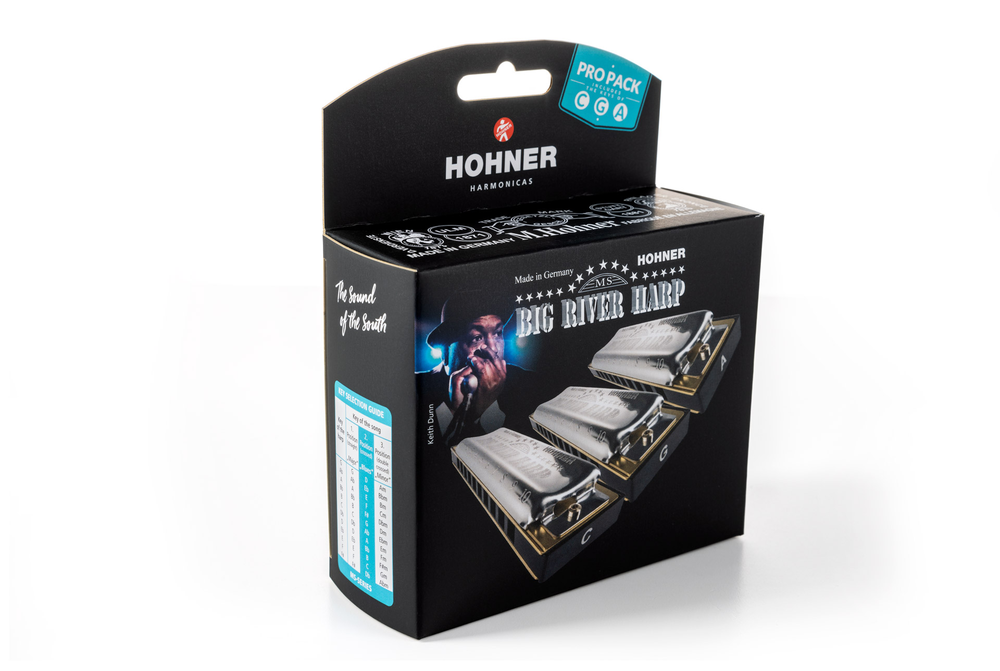 Hohner Big River Pro Pack C G & A