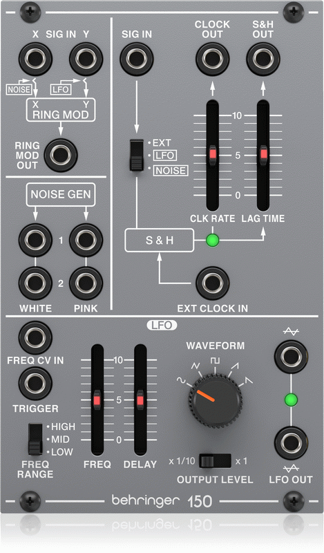 Behringer 150 Ring Mod/Noise/S&H/Lfo Module