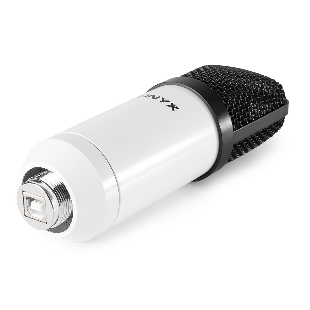Vonyx CMS300W USB Studio Microphone Set White