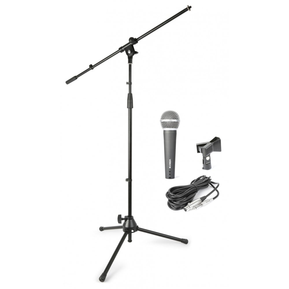 Vonyx Microphone Stand Kit with Carry Bag