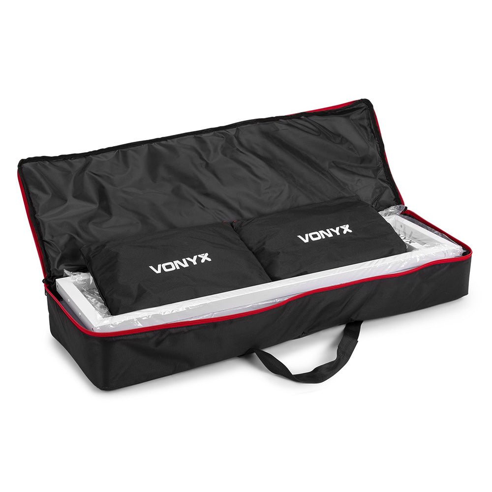 Vonyx DJP165 Adjustable Lighting Totem Pair