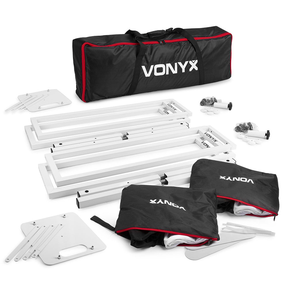 Vonyx DJP165 Adjustable Lighting Totem Pair