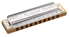Hohner Marine Band 1896 Classic Harmonica in the Key of B