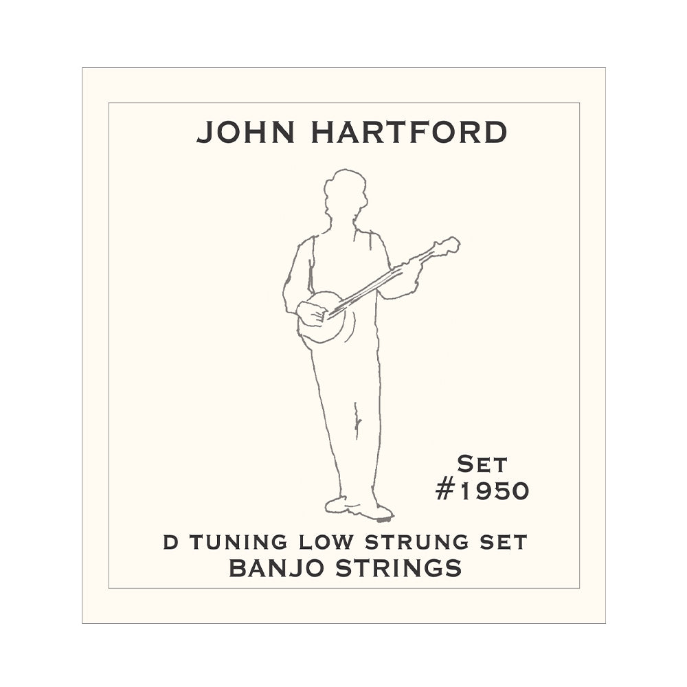 John Pearse John Hartford Banjo Nickle Low D Tuning Set (11-36)