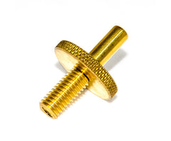 Double Bass Adjusting Wheels for Bridge-Brass-Pair