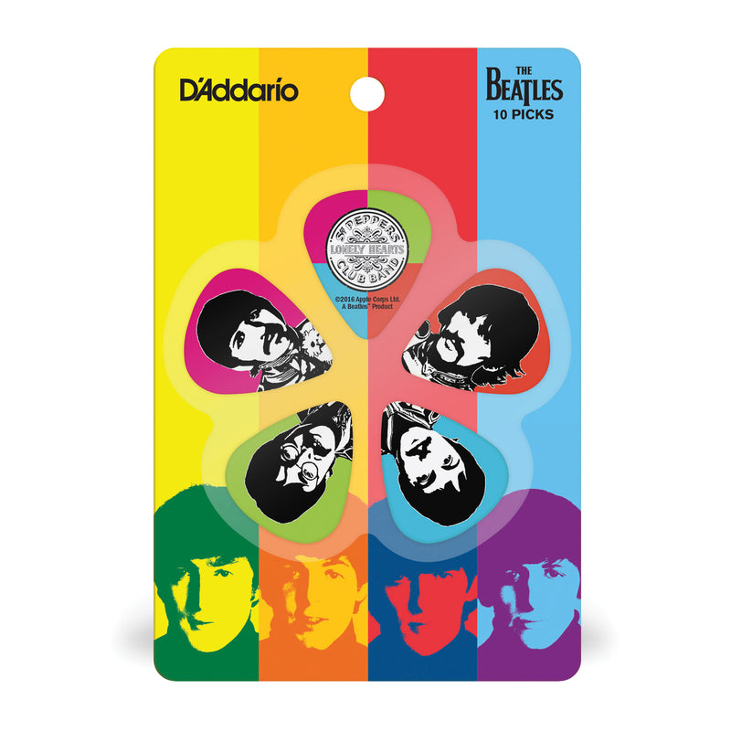 D'Addario Sgt. Pepper's Lonely Hearts Club Band 50th Anniversary Light Gauge Guitar Picks