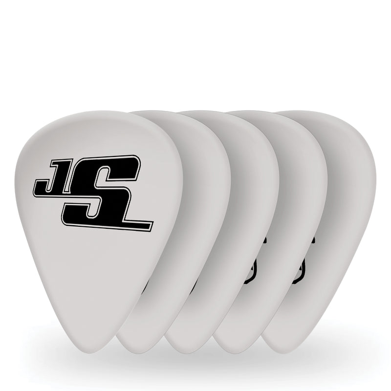 D'Addario Joe Satriani Guitar Picks, White, 10 pack, Light