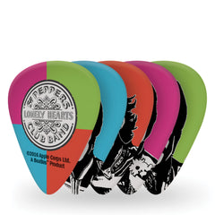 D'Addario Sgt. Pepper's Lonely Hearts Club Band 50th Anniversary Medium Gauge Guitar Picks,