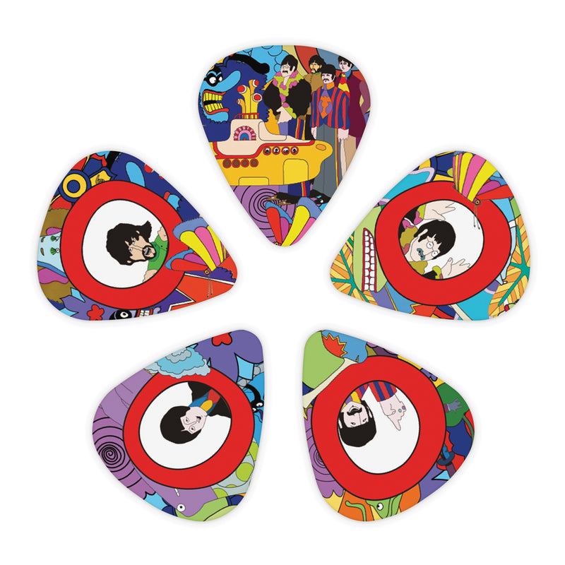 D'Addario Yellow Submarine 50th Anniversary Medium Gauge Guitar Picks