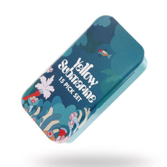 D'Addario Beatles Yellow Submarine 55th Anniversary Guitar Picks, Under the Sea, Medium Gauge (.70mm), 15-Pack Tin