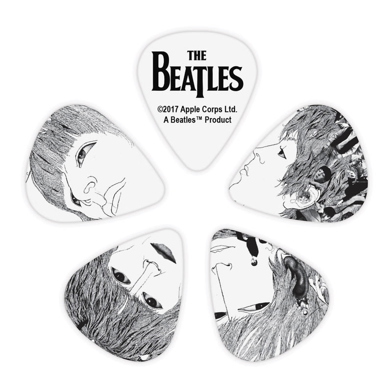 D'Addario Beatles Guitar Picks, Revolver, 10 pack, Heavy
