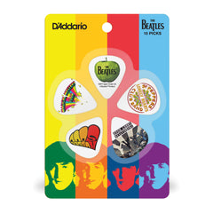 D'Addario Beatles Guitar Picks, Albums, 10 pack, Heavy