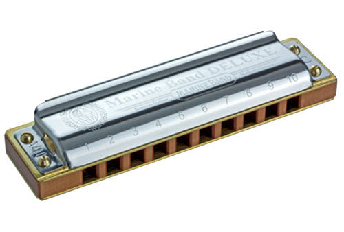 Hohner Marine Band Deluxe Harmonica in the Key of C
