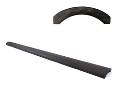 Double Bass Fingerboard-African B Ebony 3/4
