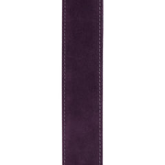 D'Addario Leather Guitar Strap, Purple