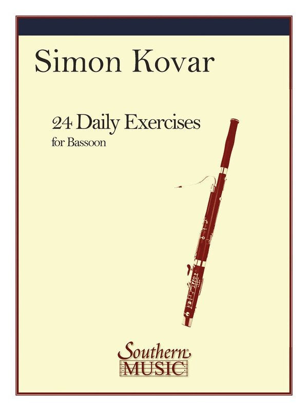 24 Daily Exercises Bassoon (Pod)