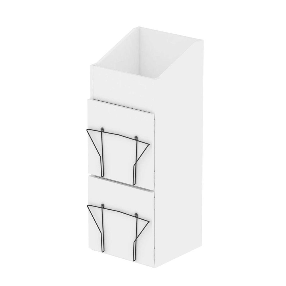 Glorious Record Box Display Door – White
