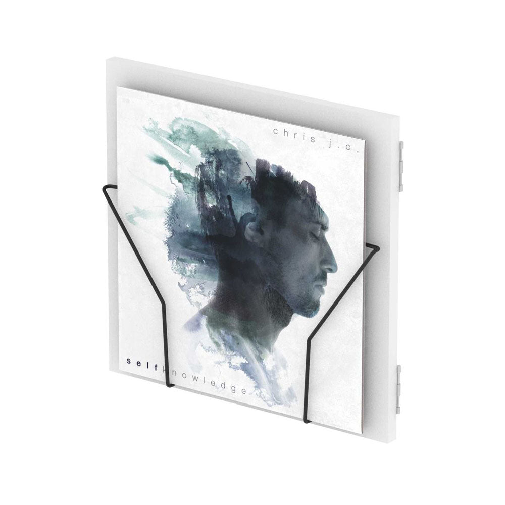 Glorious Record Box Display Door – White