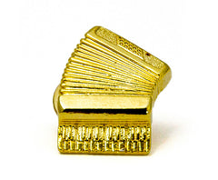 Pickboy Brooch Goldplated- Accordion