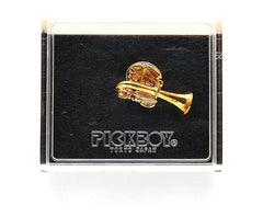 Pickboy Brooch Goldplated- Tuba