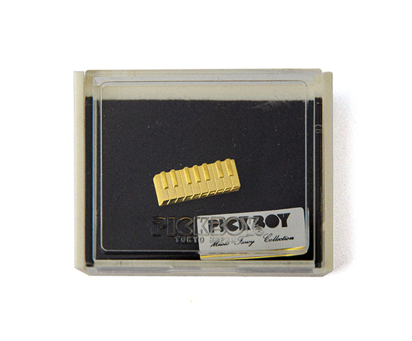 Pickboy Brooch Goldplated- Keyboard