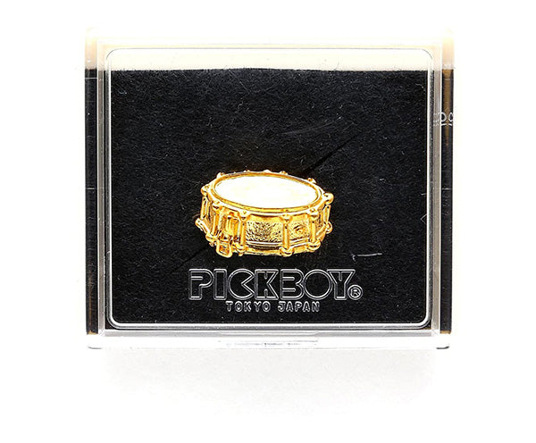 Pickboy Brooch Goldplated- Snaredrum