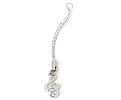 Mobile Phone Chain-Clef Blue