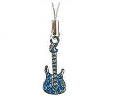 Mobile Phone Chain-Elect Gtr Blue