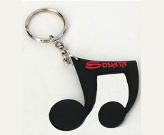 Key Ring-Semi Quaver Black