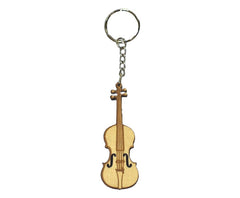 Key Chain-Wooden Violin