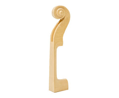 Carved Violin Scroll-Gliga A -3/4