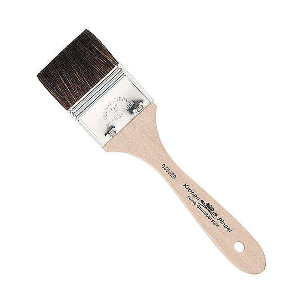 Badger Hair Brush Flat 5cm (2in)