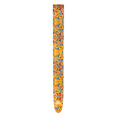 D'Addario Beatles Yellow Submarine 55th Anniversary Vinyl Guitar Strap, Primrose Prairie