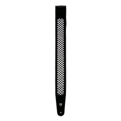 D'Addario Hybrid Leather Guitar Strap, Checkered