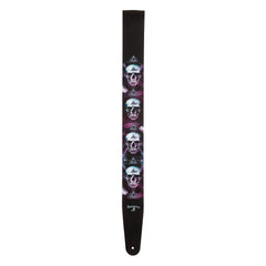 D'Addario Alchemy Leather Guitar Strap, Dark Synth